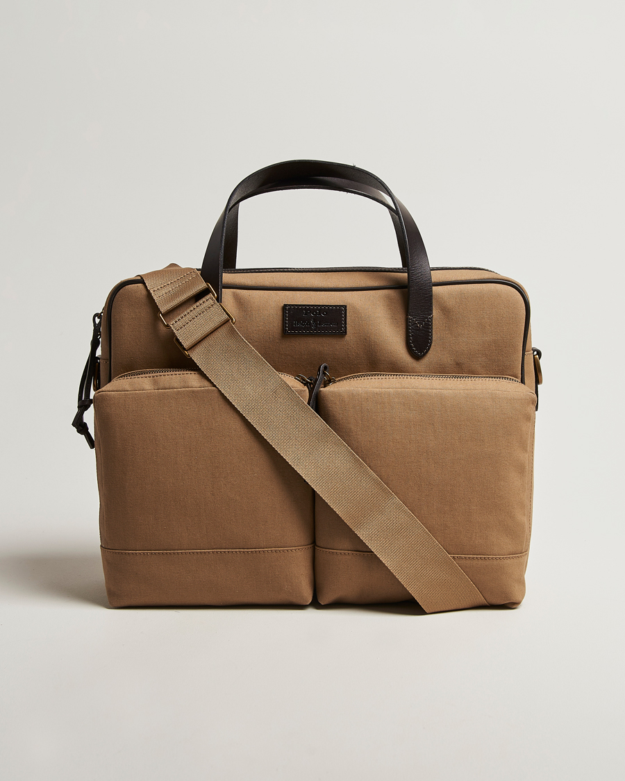 Herren | Taschen | Polo Ralph Lauren | Polo Ralph LaurenCommuter Canvas Messenger BagKhaki/Brown