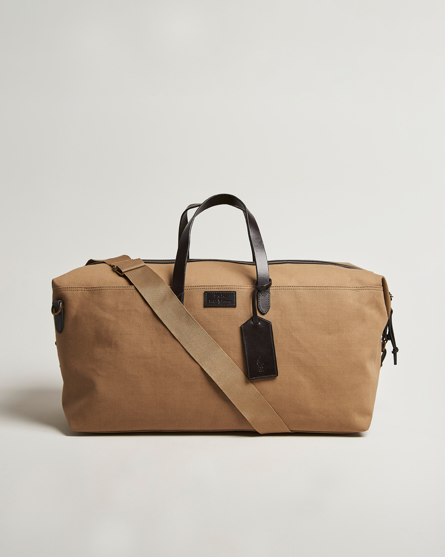 Herren | Taschen | Polo Ralph Lauren | Medium Canvas Duffle Bag Khaki/Brown