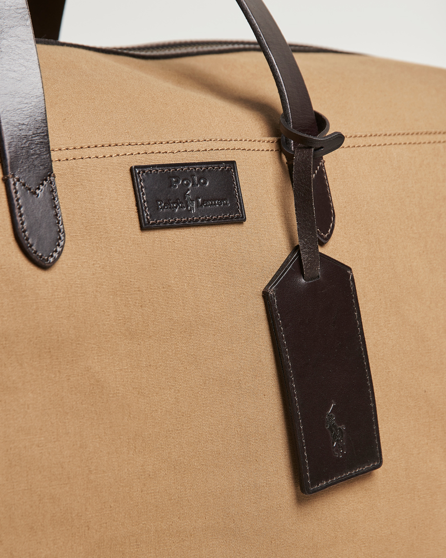 Herren | Taschen | Polo Ralph Lauren | Medium Canvas Duffle Bag Khaki/Brown
