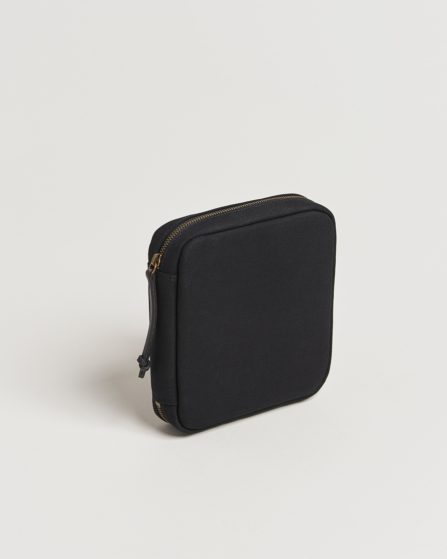 Herren | Taschen | Polo Ralph Lauren | Canvas/Leather Washbag Black