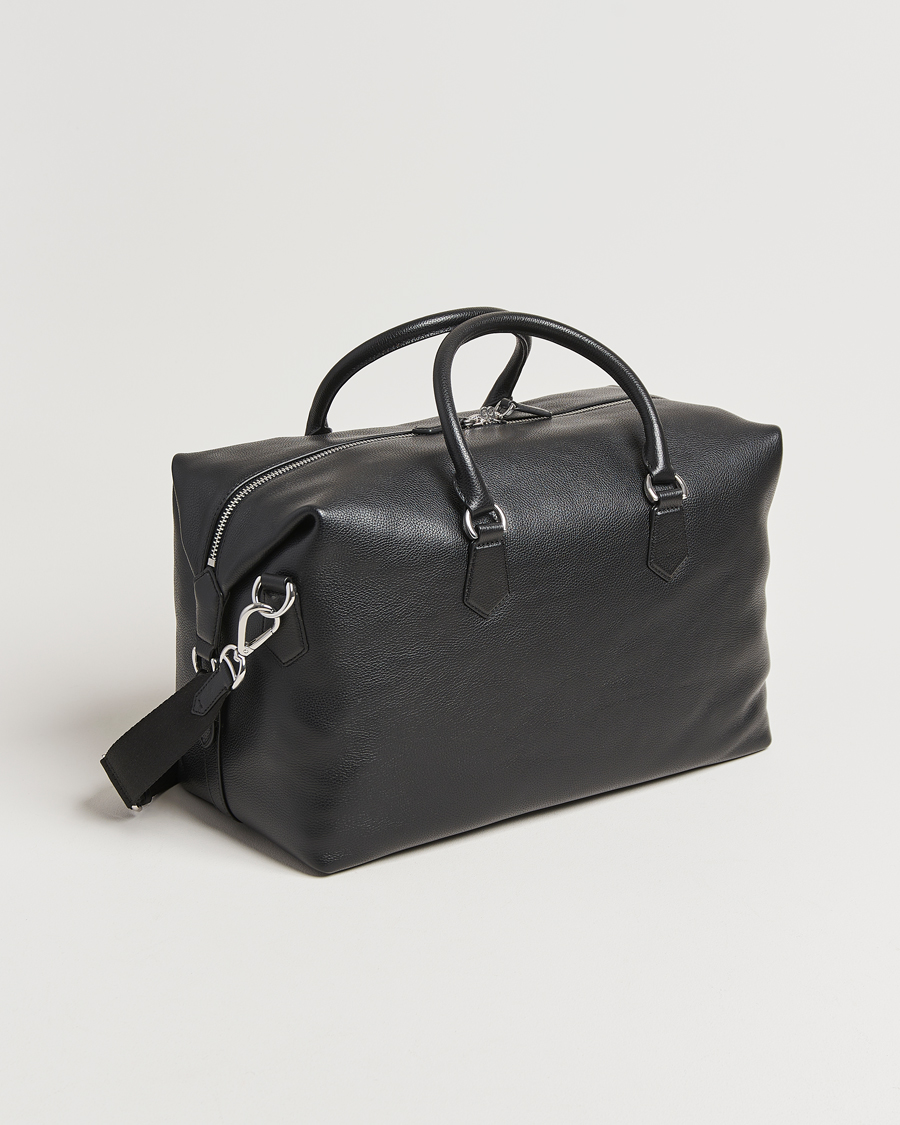 Herren | Taschen | Polo Ralph Lauren | Weekendbag Pebble Leather Black