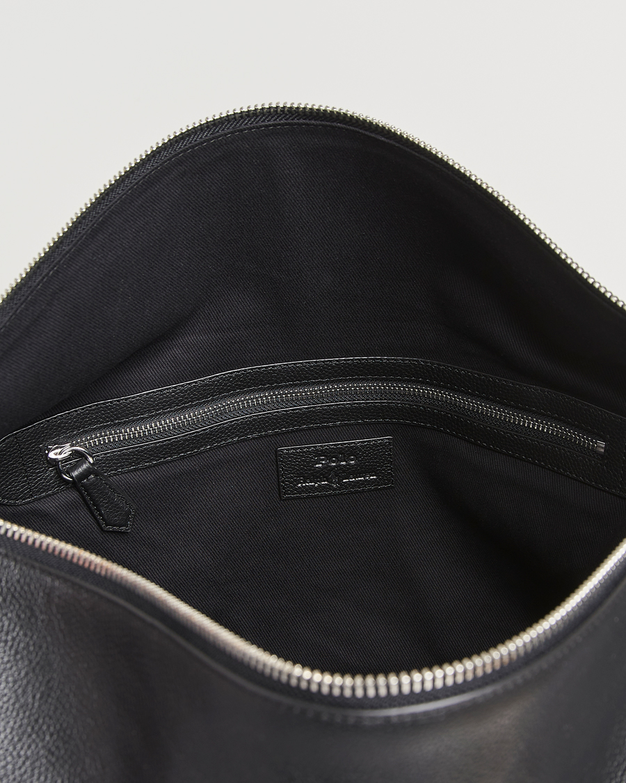 Herren | Taschen | Polo Ralph Lauren | Weekendbag Pebble Leather Black