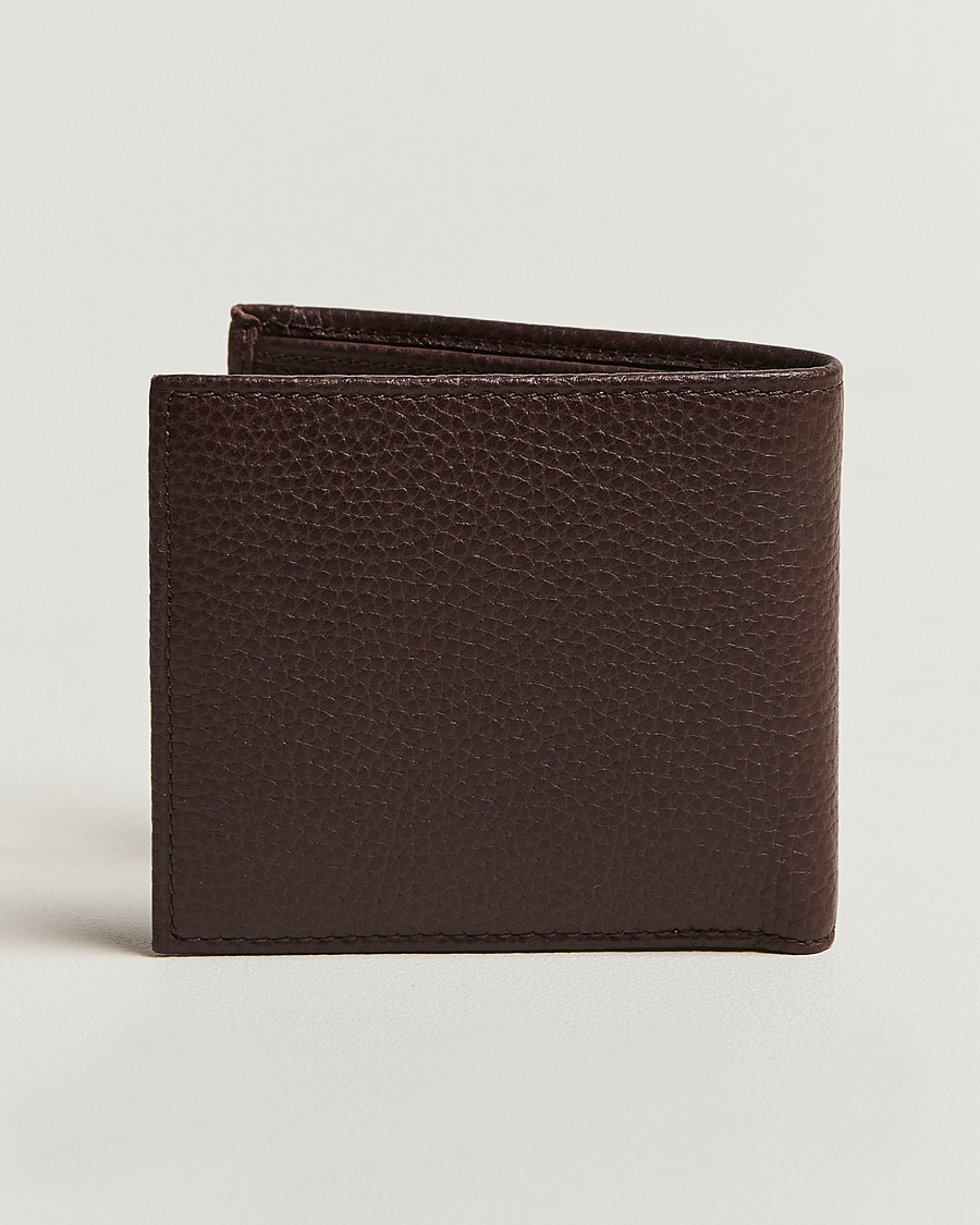Herren | Geldbörsen | Polo Ralph Lauren | Wallet Pebble Leather Dark Brown