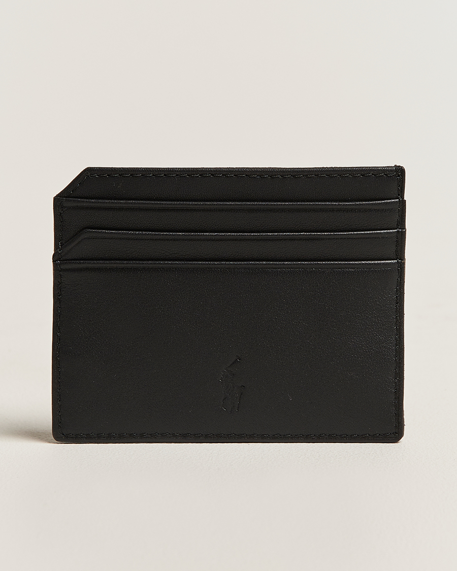 Herren | Geldbörsen | Polo Ralph Lauren | Card Holder Smooth Leather Black