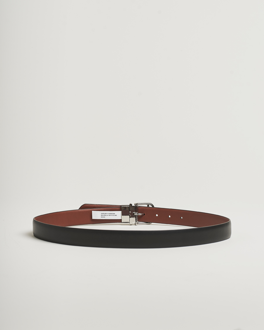 Herren | Gürtel | Polo Ralph Lauren | Smooth Leather Belt Black/Cogniac