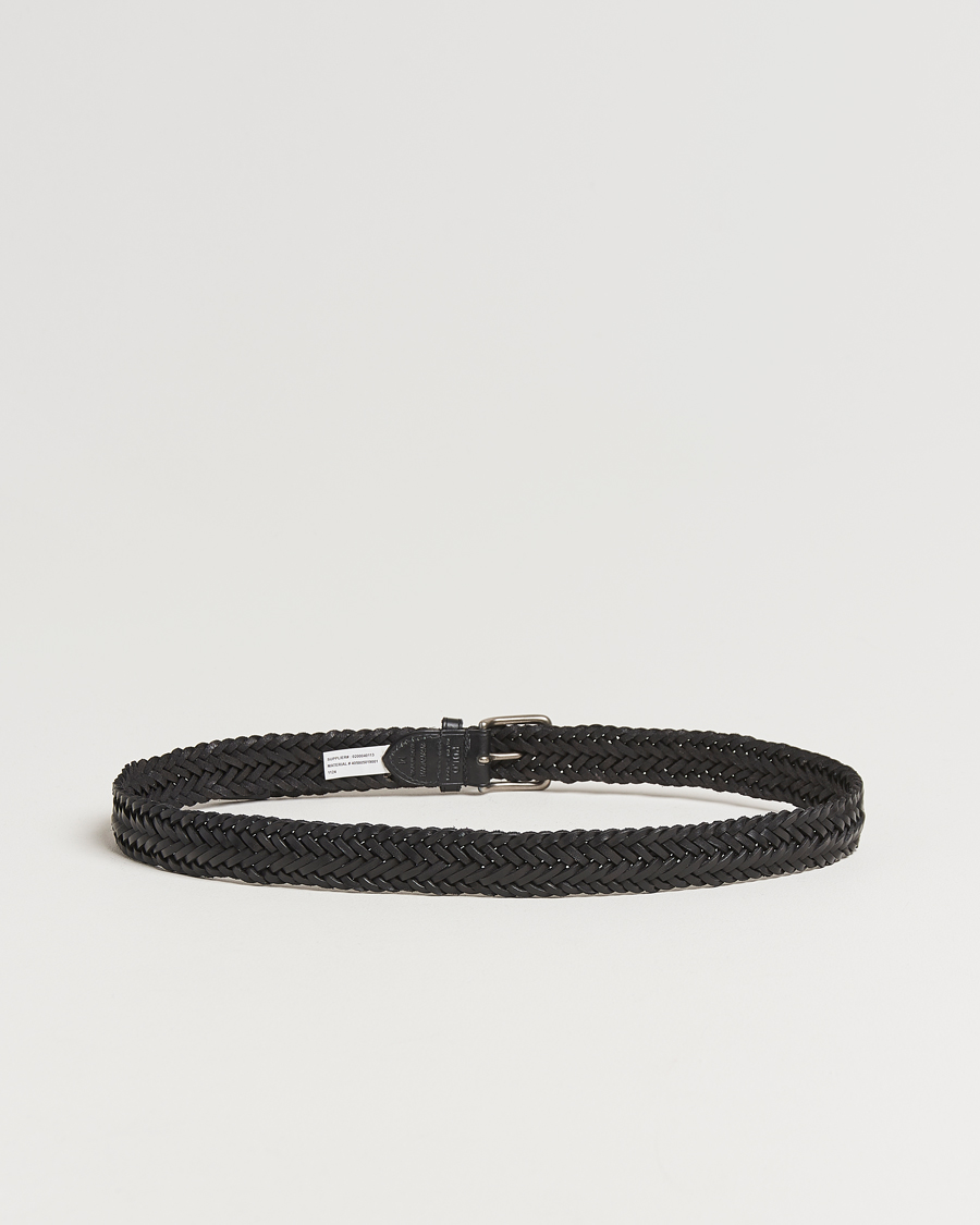 Herren | Gürtel | Polo Ralph Lauren | Braided Leather Belt Black