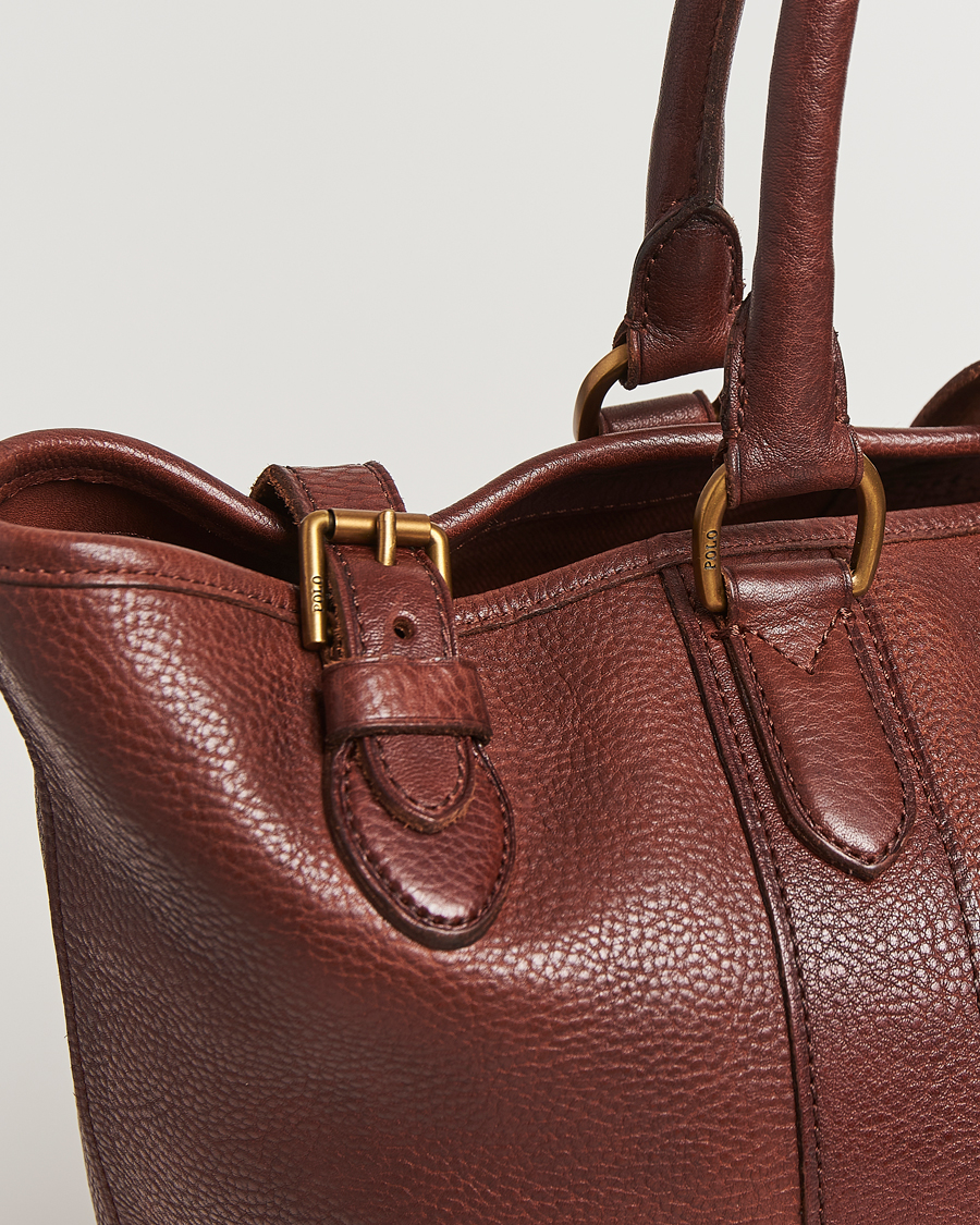 Herren | Taschen | Polo Ralph Lauren | Leather Tote Bag British Tan