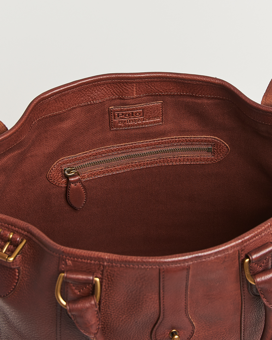 Herren | Taschen | Polo Ralph Lauren | Leather Tote Bag British Tan
