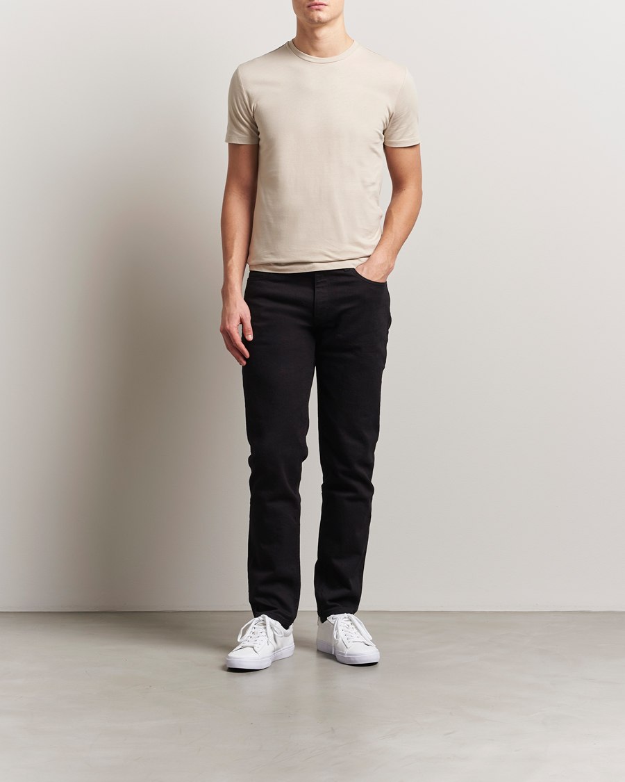 Herren | T-Shirts | Polo Ralph Lauren | 3-Pack Crew Neck T-Shirt Black/Grey/Khaki