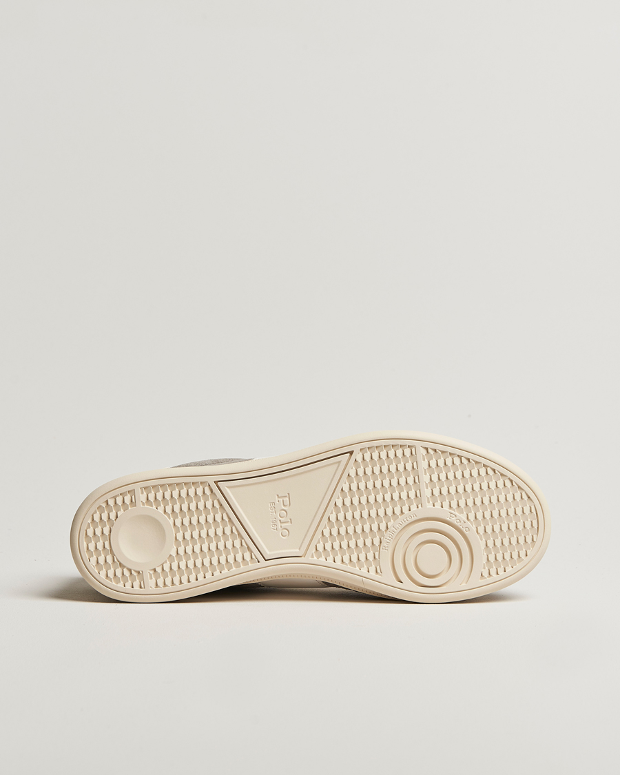 Herren | Polo Ralph Lauren Aera Suede Sneaker Grey/White | Polo Ralph Lauren | Aera Suede Sneaker Grey/White
