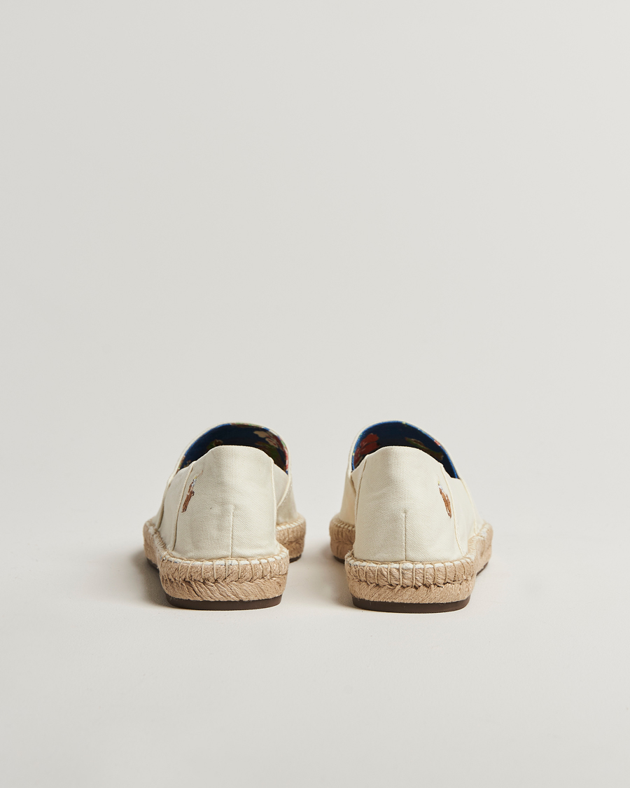 Herren | Espadrillo | Polo Ralph Lauren | Cevio Washed Canvas Espadrilles Cream