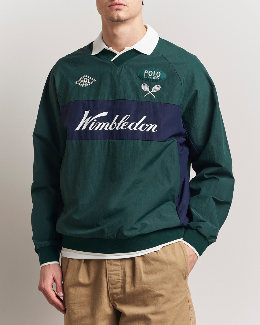 Herren | Pullover | Polo Ralph Lauren | Wimbledon Tennis Pullover Moss Agate/Refined Navy