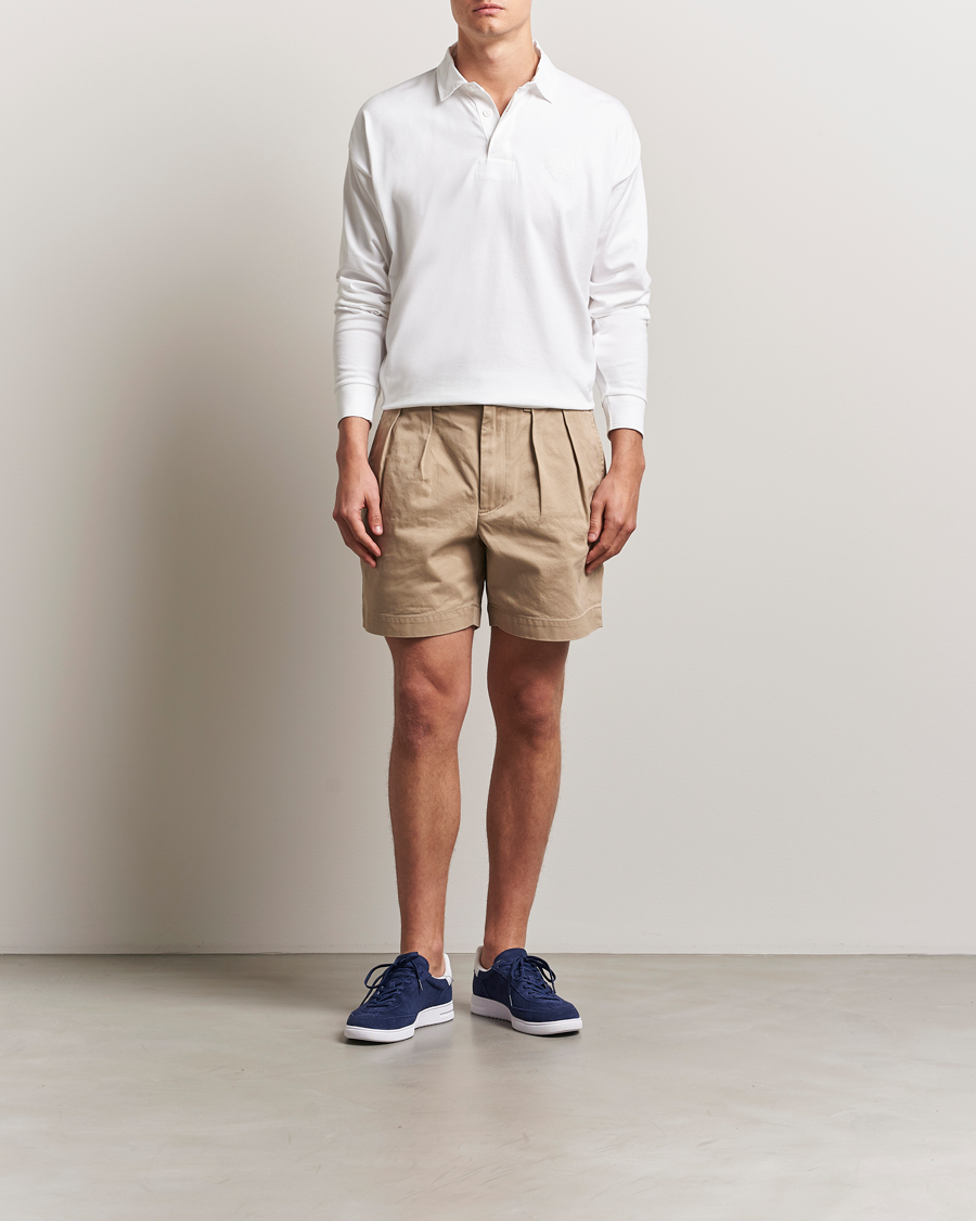 Herren | Poloshirts | Polo Ralph Lauren | Wimbledon Long Sleeve Polo Ceramic White