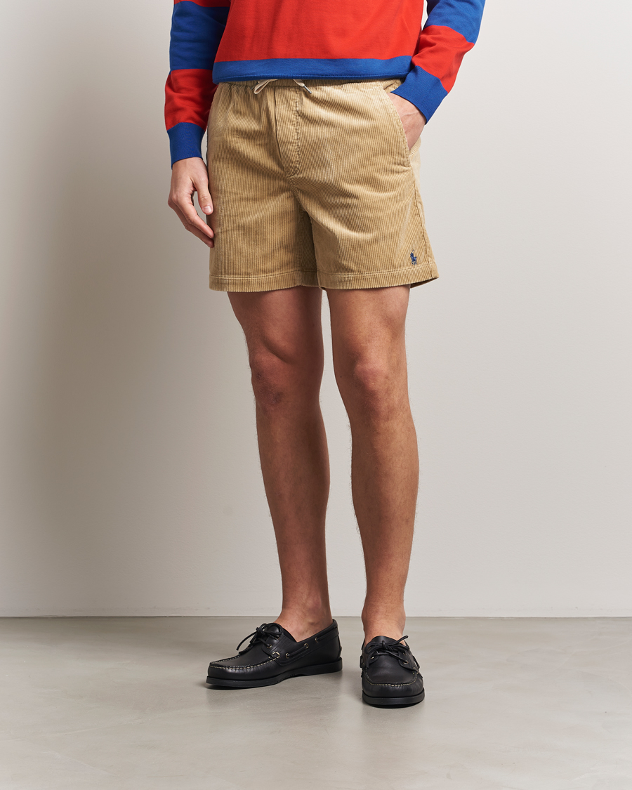 Herren | Shorts | Polo Ralph Lauren | Prepster Corduroy Drawstring Shorts Coastal Beige