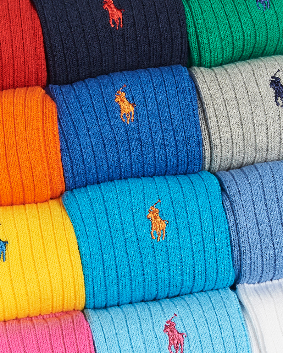 Herren | Unterwäsche | Polo Ralph Lauren | 12-Pack Gift Box Cotton Ribbed Socks
