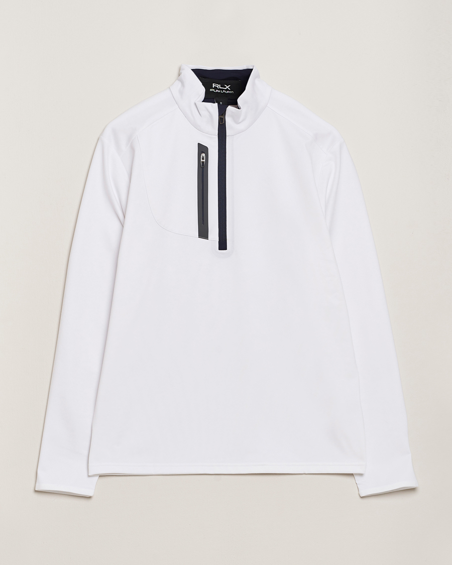 Herren | Pullover | RLX Ralph Lauren | New Lux Performance Half Zip Ceramic White