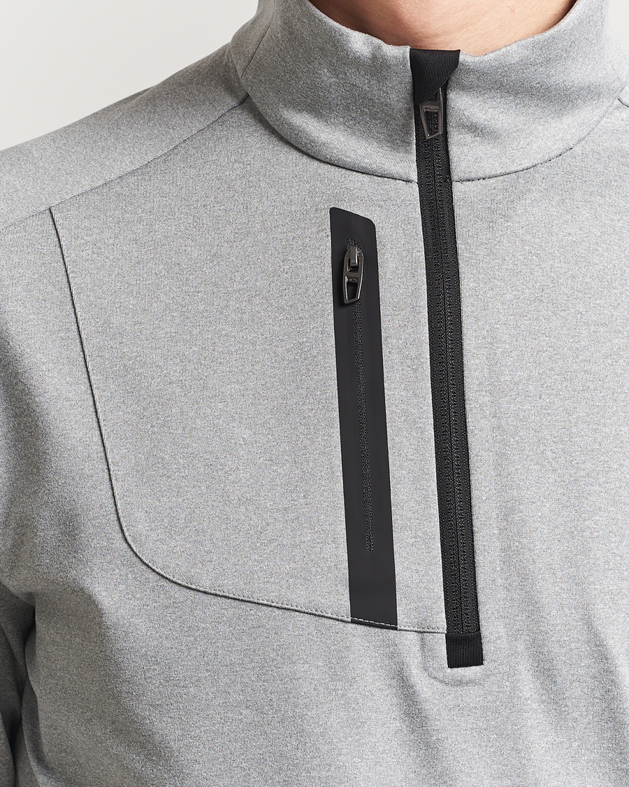 Herren | Pullover | RLX Ralph Lauren | Luxury Jersey Half Zip Andover Heather