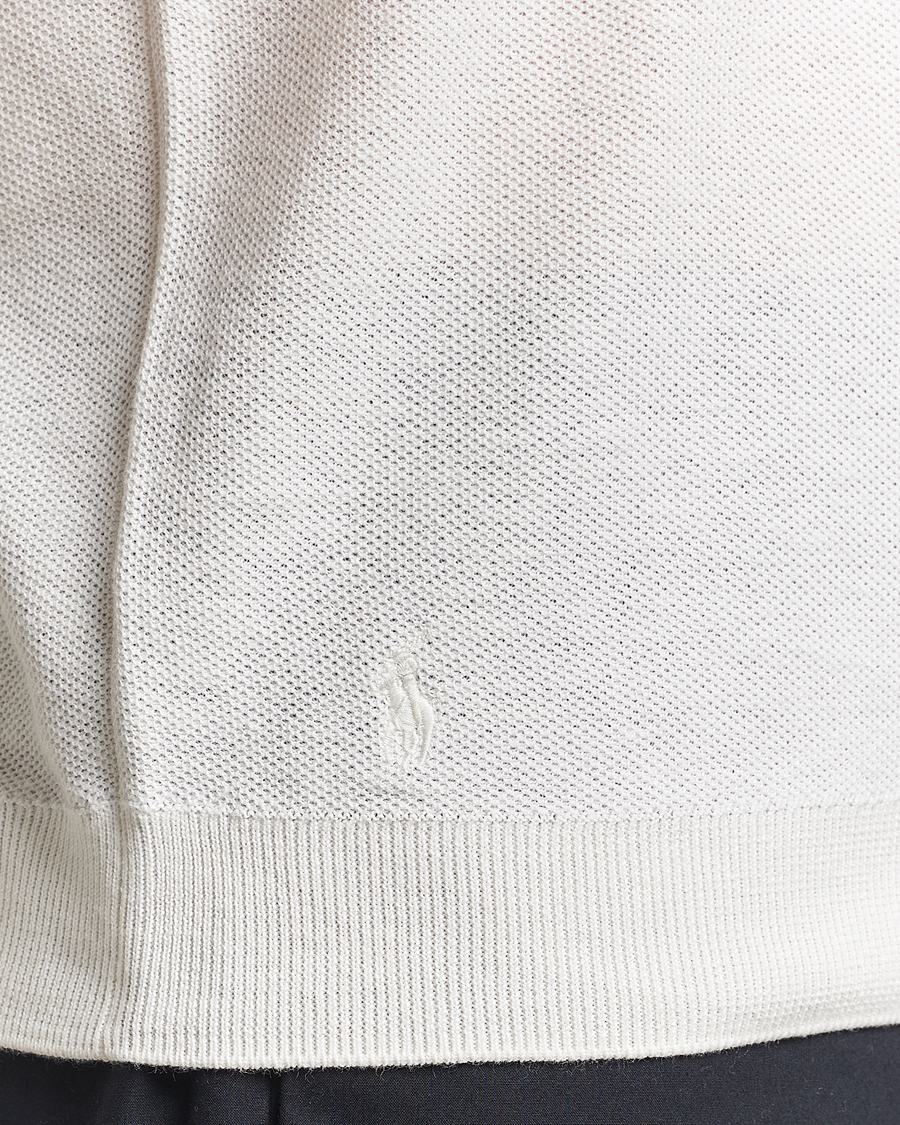 Herren | Pullover | RLX Ralph Lauren | Cotton Coolmax Pocket Polo White Splash