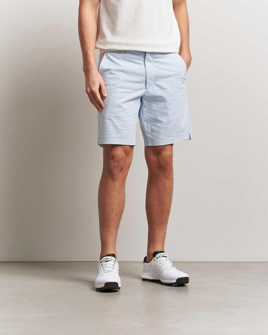 Herren | Shorts | RLX Ralph Lauren | Seersucker Shorts Powder Blue/Ceramic White