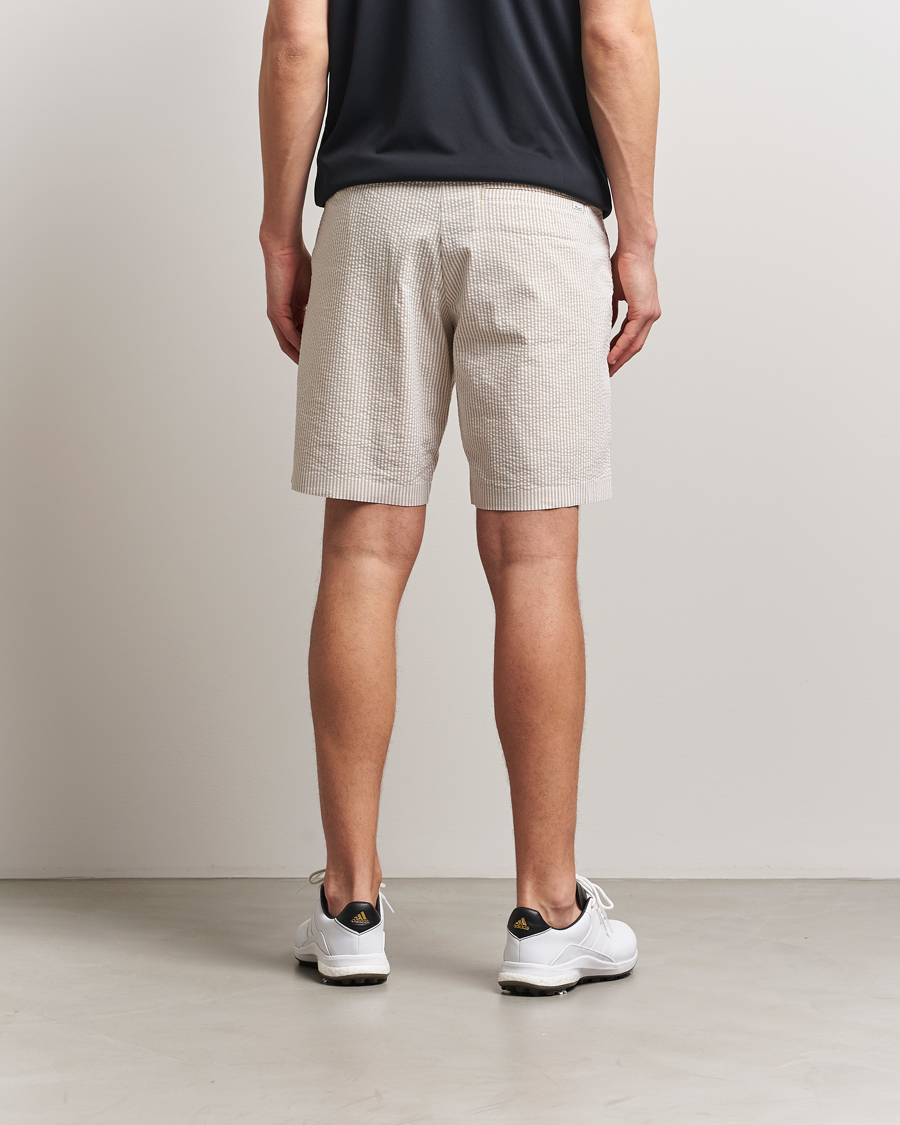 Herren | Shorts | RLX Ralph Lauren | Seersucker Shorts Classic Khaki/Ceramic White