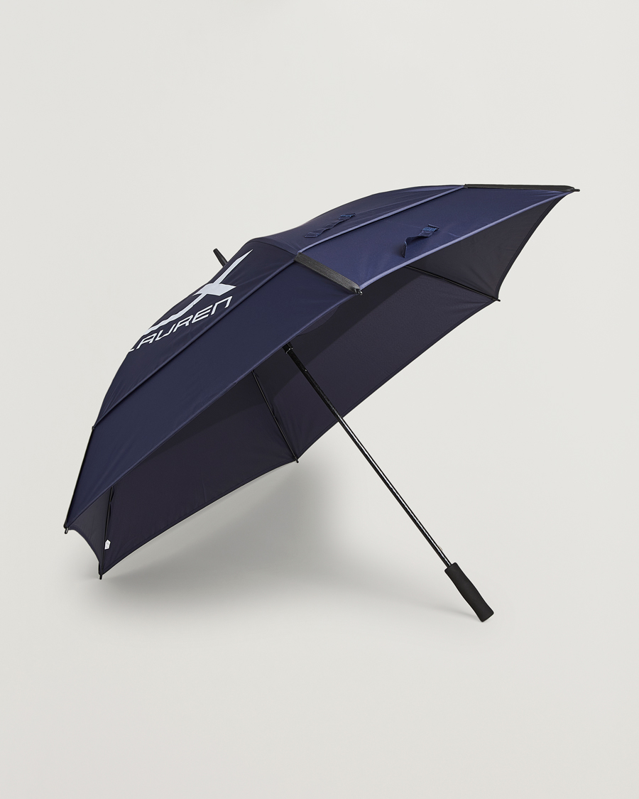 Herren | RLX Ralph Lauren Large Golf Umbrella Navy Multi | RLX Ralph Lauren | Large Golf Umbrella Navy Multi