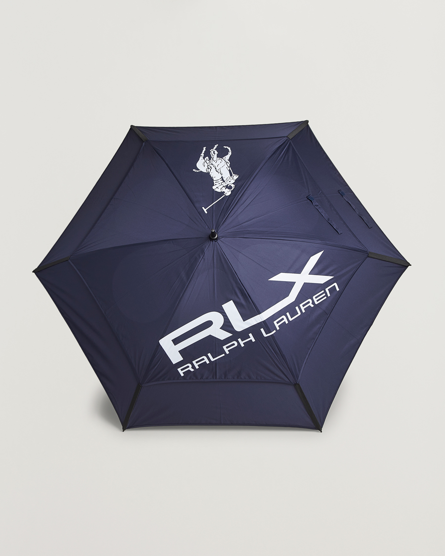 Herren | RLX Ralph Lauren Large Golf Umbrella Navy Multi | RLX Ralph Lauren | Large Golf Umbrella Navy Multi