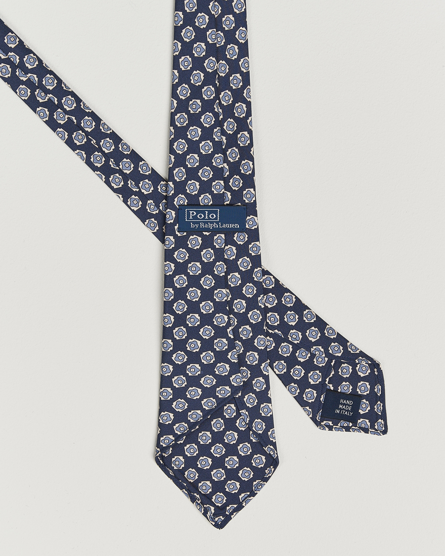 Herren | Krawatten | Polo Ralph Lauren | Vintage Archive Neats Tie Navy