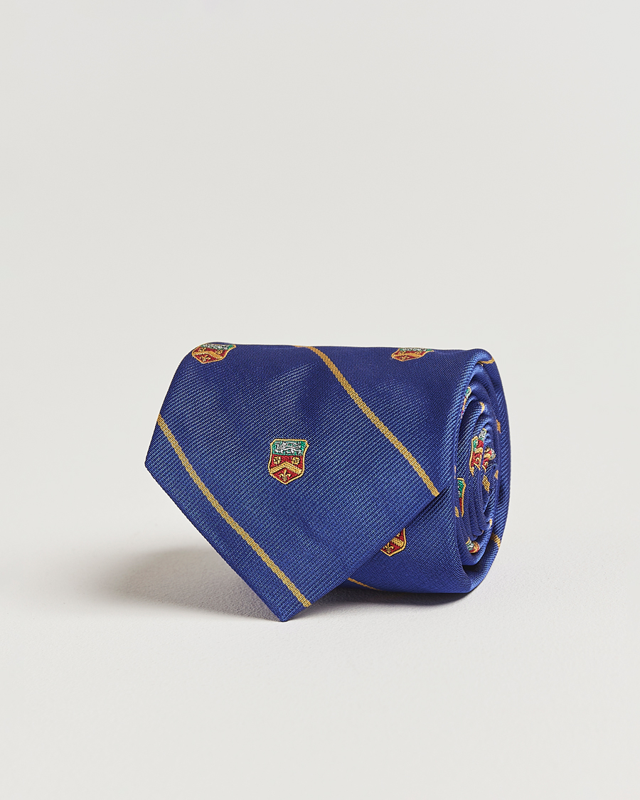 Herren | Krawatten | Polo Ralph Lauren | Club Striped Tie Blue