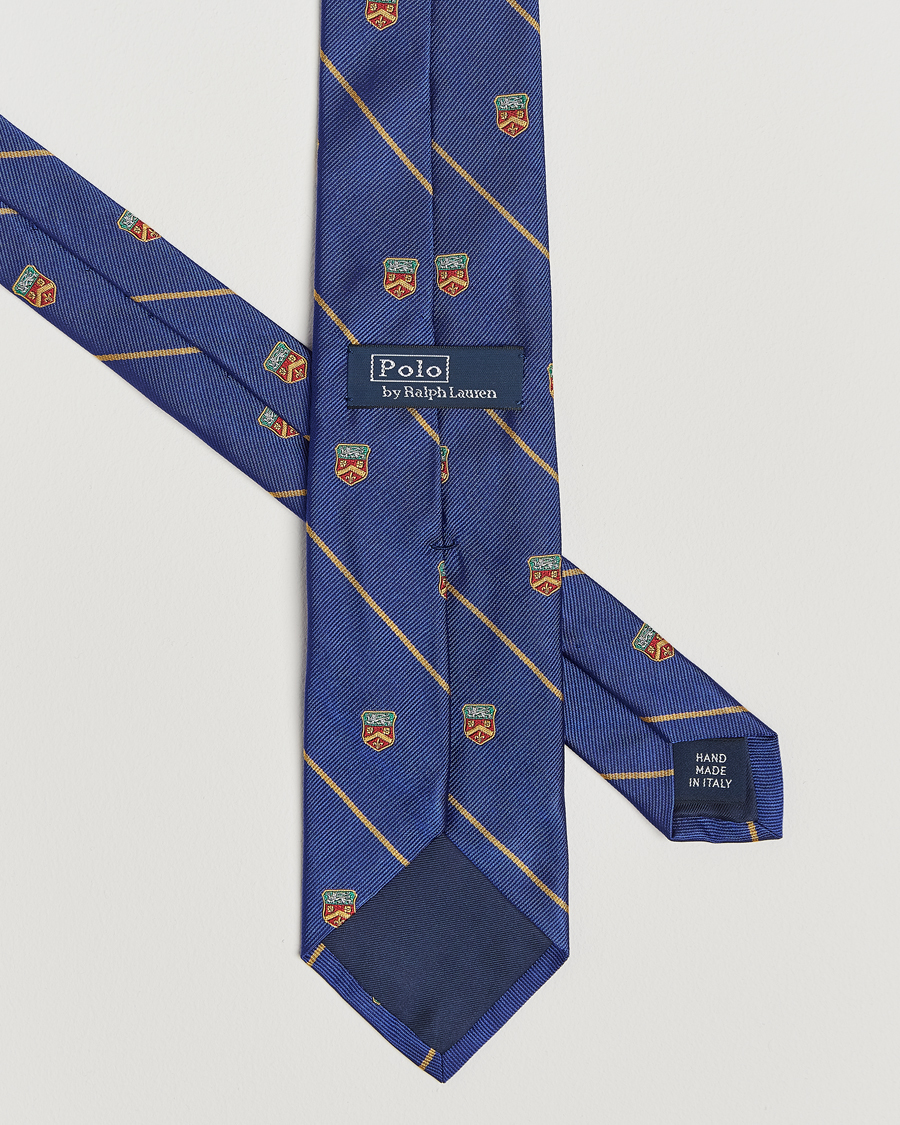 Herren | Krawatten | Polo Ralph Lauren | Club Striped Tie Blue