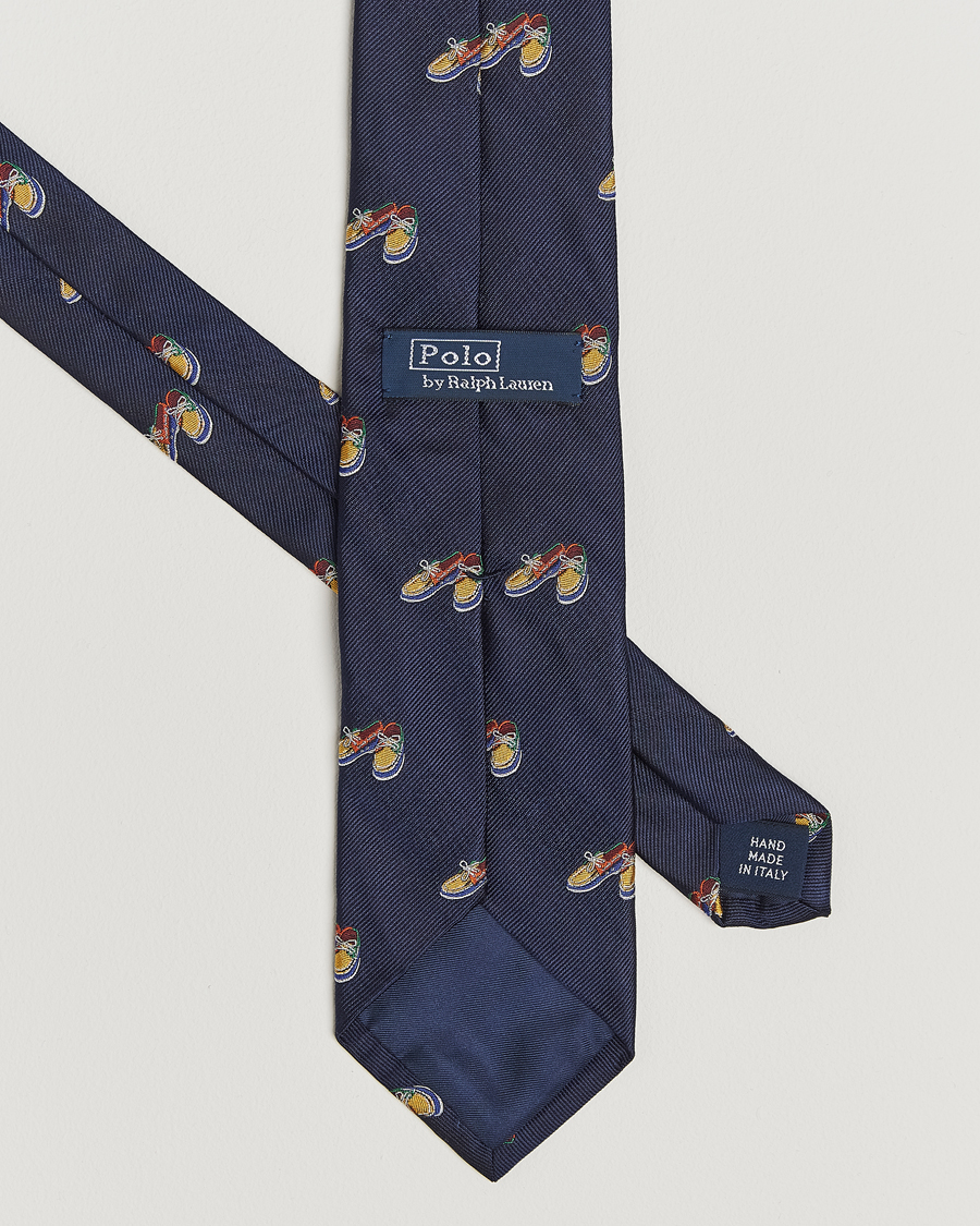 Herren | Krawatten | Polo Ralph Lauren | Club Boat Shoe Tie Navy