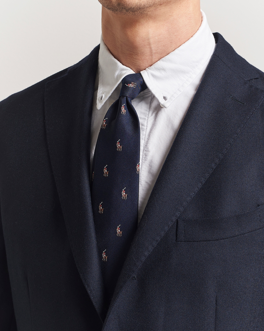 Herren | Krawatten | Polo Ralph Lauren | Polo Player Tie Navy