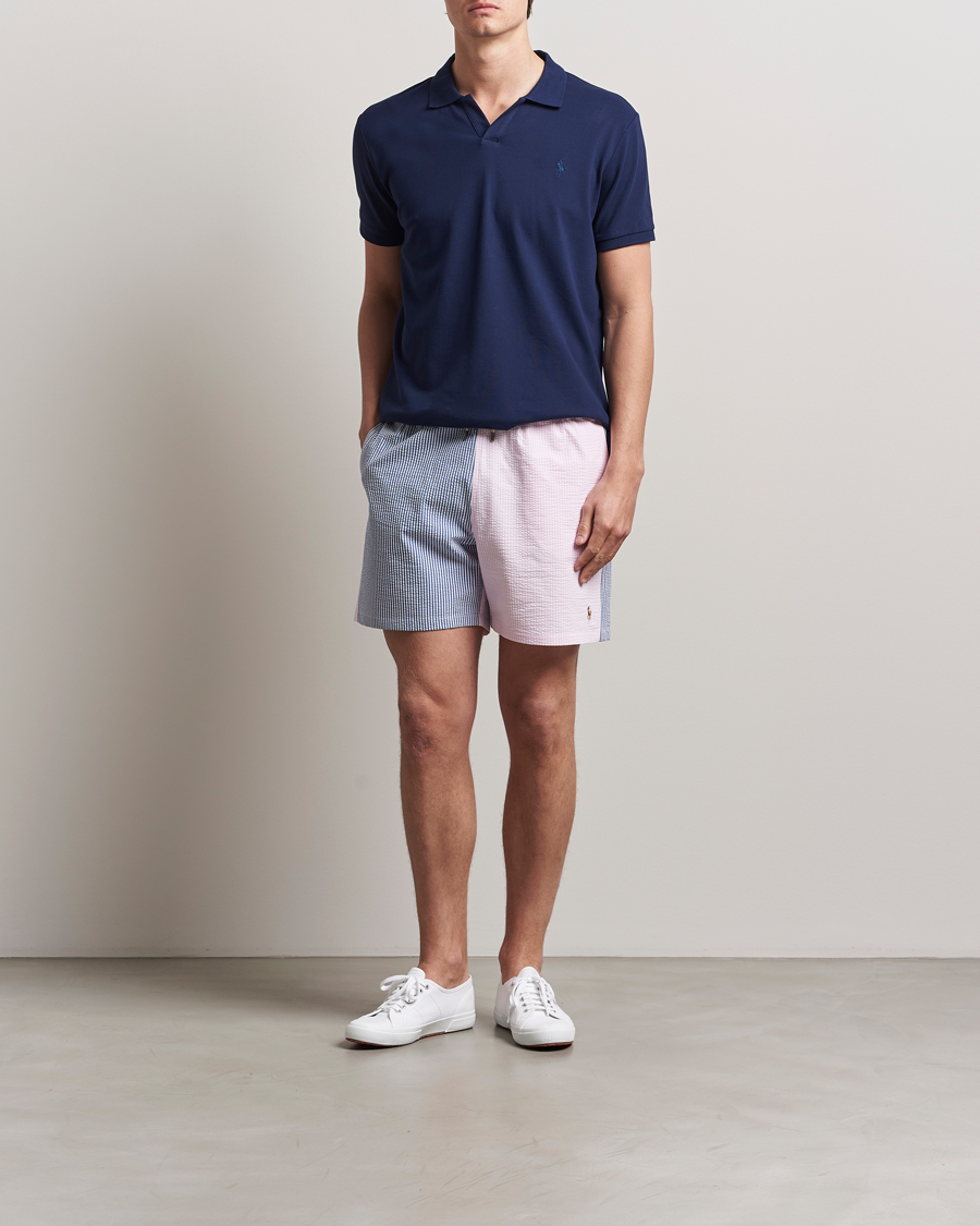 Herren | Badehosen | Polo Ralph Lauren | Recycled Traveler Seersucker Swimshorts Multi