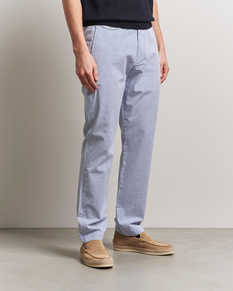 Herren | Hosen | Polo Ralph Lauren | Bedford Seersucker Pants Blue/White