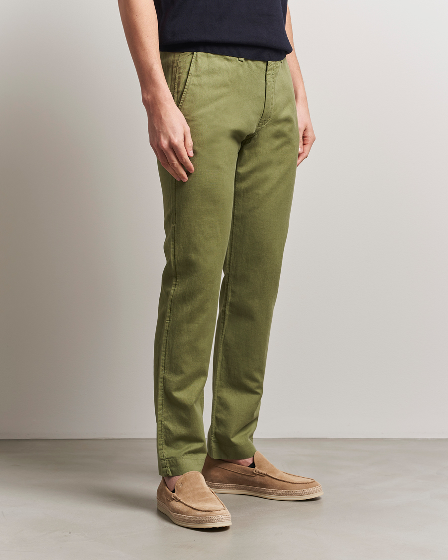 Herren | Hosen | Polo Ralph Lauren | Cotton/Linen Bedford Chinos Tree Green