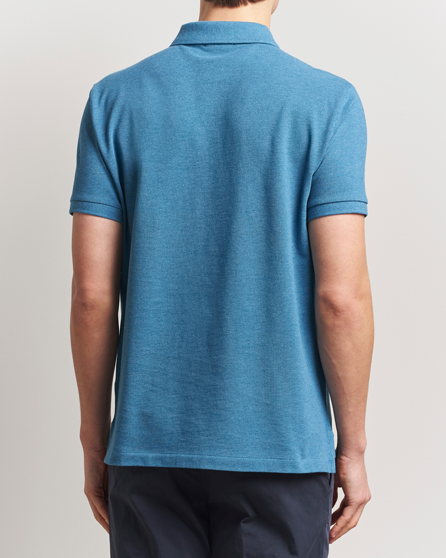 Herren | Poloshirts | Polo Ralph Lauren | Custom Slim Fit Polo Marine Heather