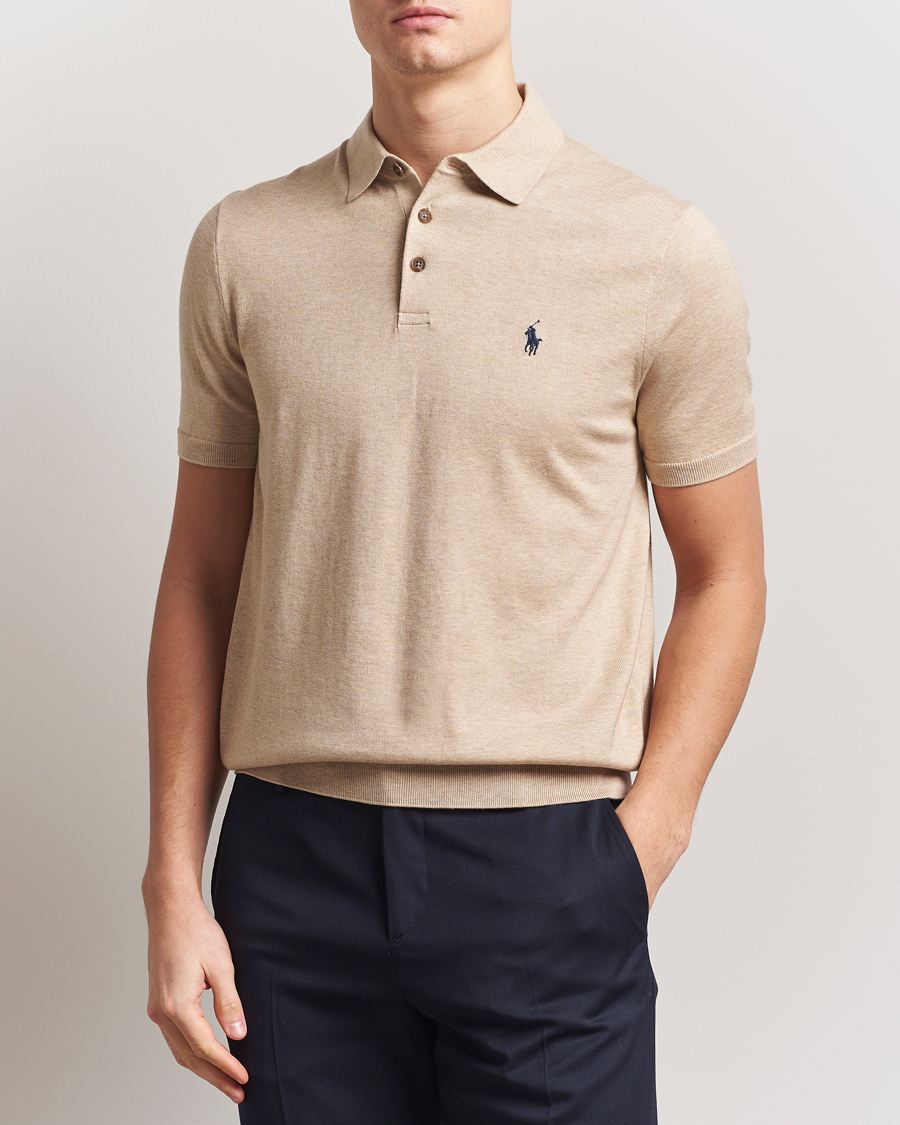 Herren | Poloshirts | Polo Ralph Lauren | Cotton Knitted Polo Dune Melange