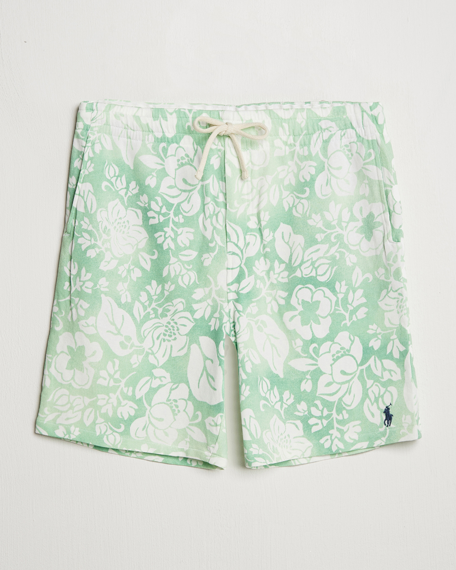 Herren | Shorts | Polo Ralph Lauren | Spa Terry Shorts Flower Pistacho