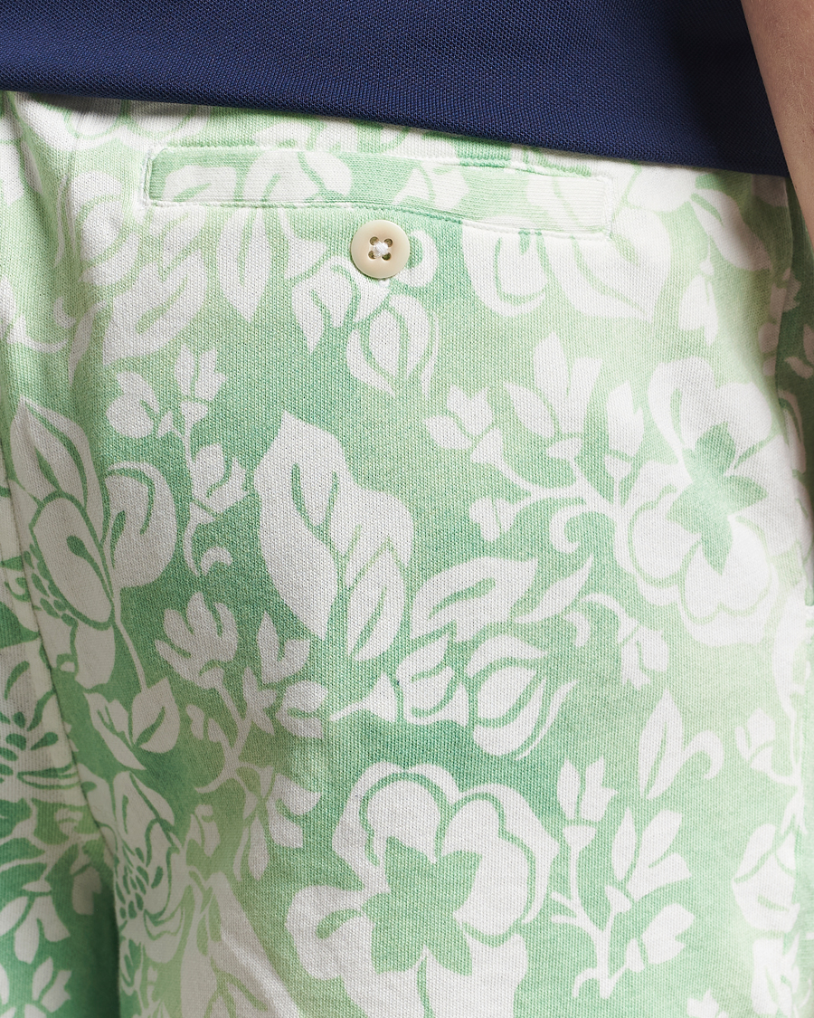 Herren | Shorts | Polo Ralph Lauren | Spa Terry Shorts Flower Pistacho
