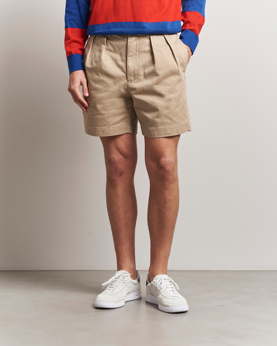 Herren | Shorts | Polo Ralph Lauren | Cormac Pleated Shorts RL Khaki