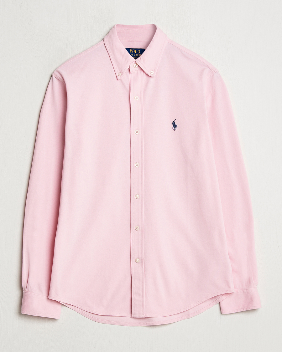 Herren | Hemden | Polo Ralph Lauren | Featherweight Mesh Shirt Garden Pink