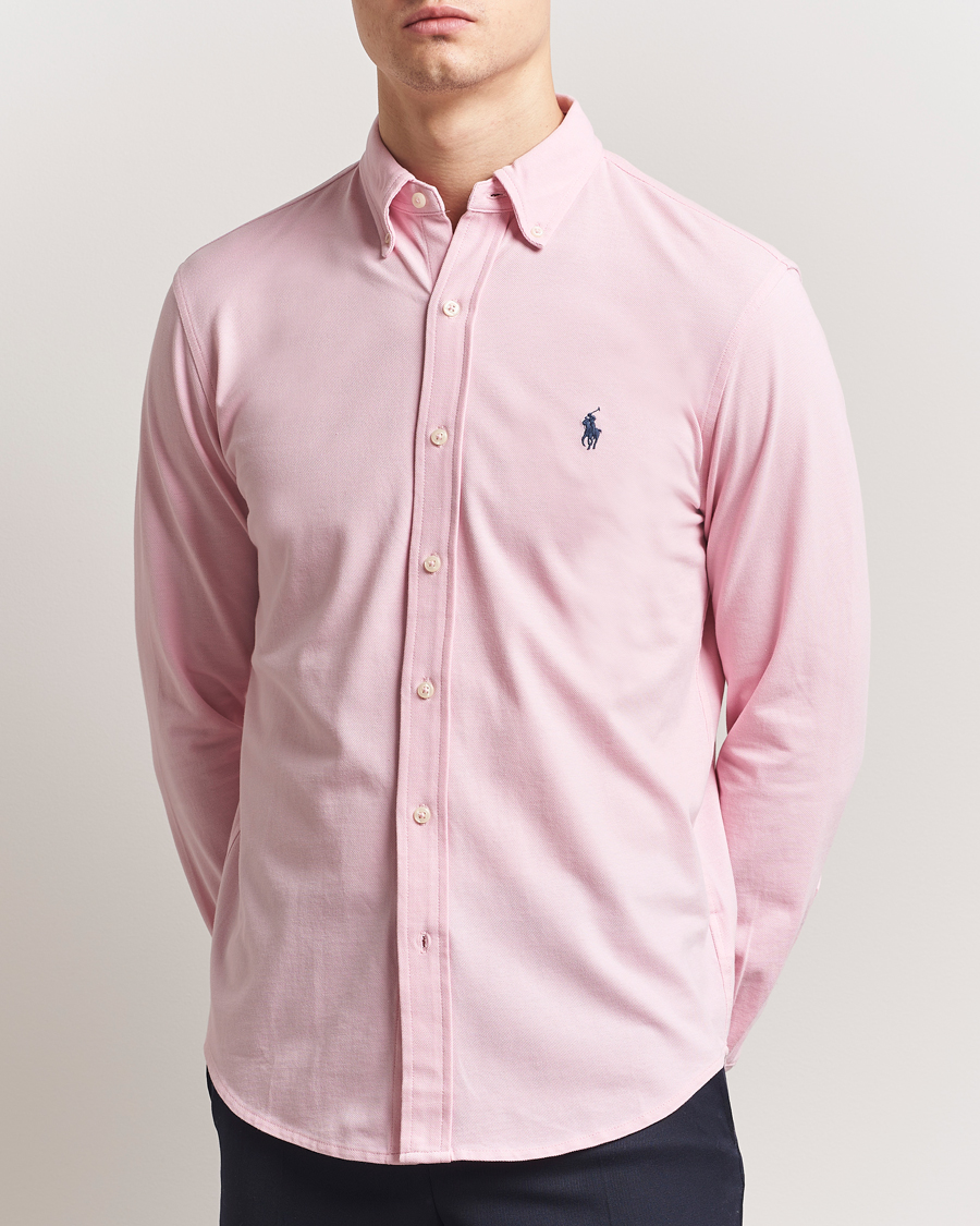 Herren | Hemden | Polo Ralph Lauren | Featherweight Mesh Shirt Garden Pink