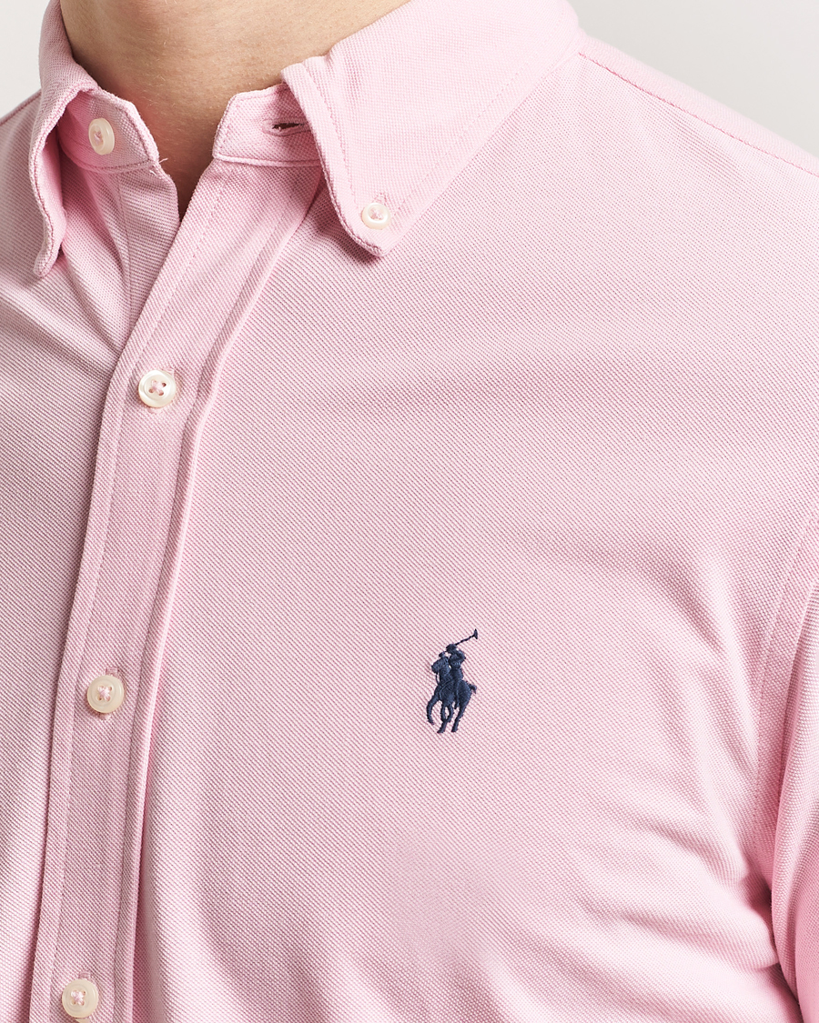 Herren | Hemden | Polo Ralph Lauren | Featherweight Mesh Shirt Garden Pink
