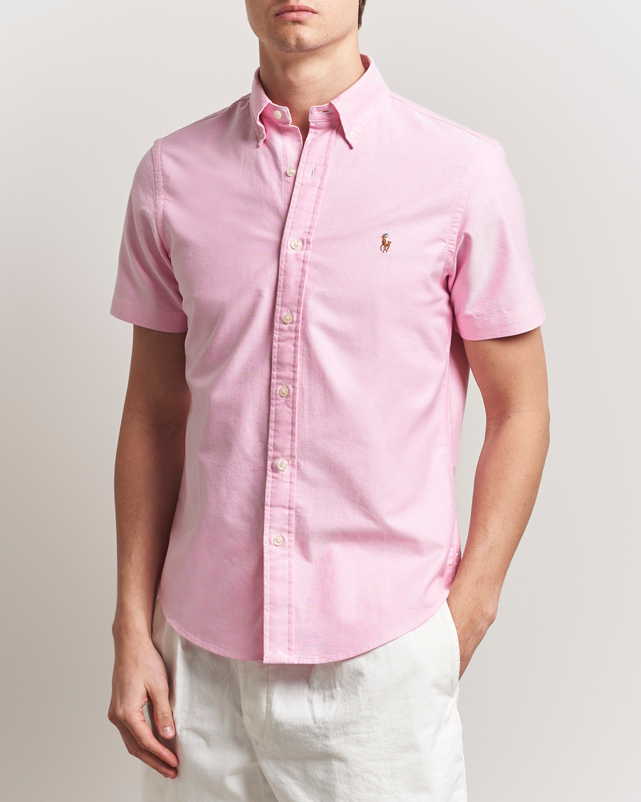 Herren | Hemden | Polo Ralph Lauren | Short Sleeve Oxford Shirt New Rose