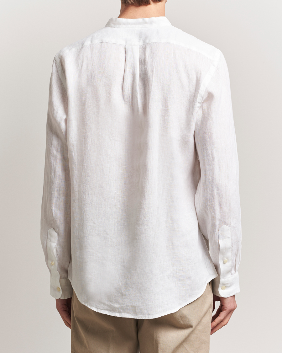 Herren | Hemden | Polo Ralph Lauren | Slim Fit Linen Shirt Ceramic White