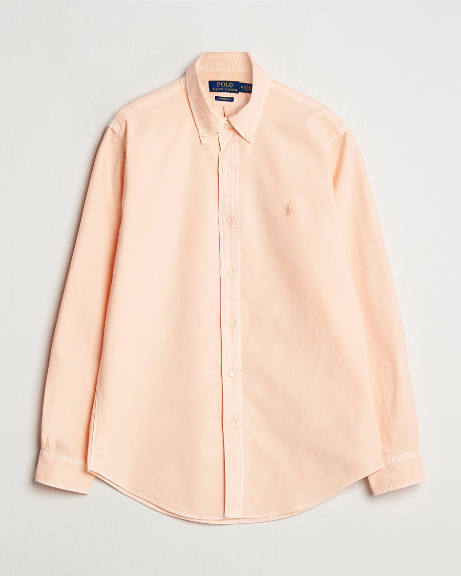 Herren | Hemden | Polo Ralph Lauren | Custom Fit Dyed Oxford Shirt Amber