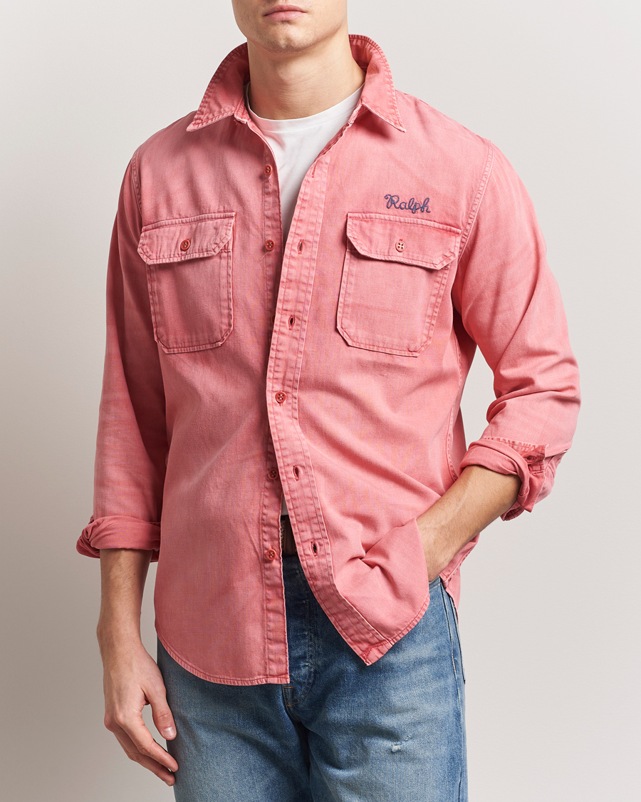 Herren | Hemden | Polo Ralph Lauren | Garment Dyed Overshirt Nantucket Red