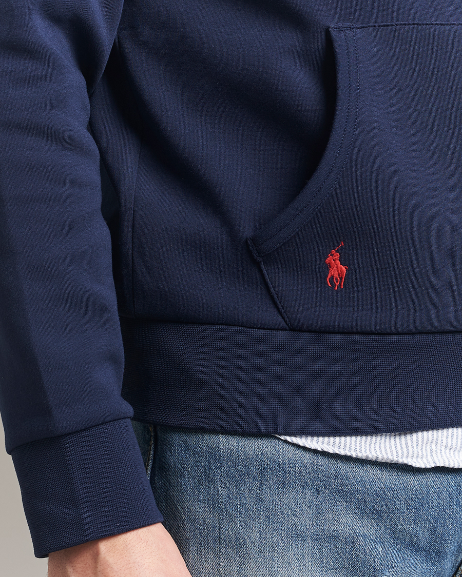 Herren | Pullover | Polo Ralph Lauren | Double Knit Hoodie Cruise Navy