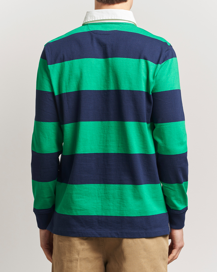 Herren | Pullover | Polo Ralph Lauren | Barstriped Rugger Navy/Clover