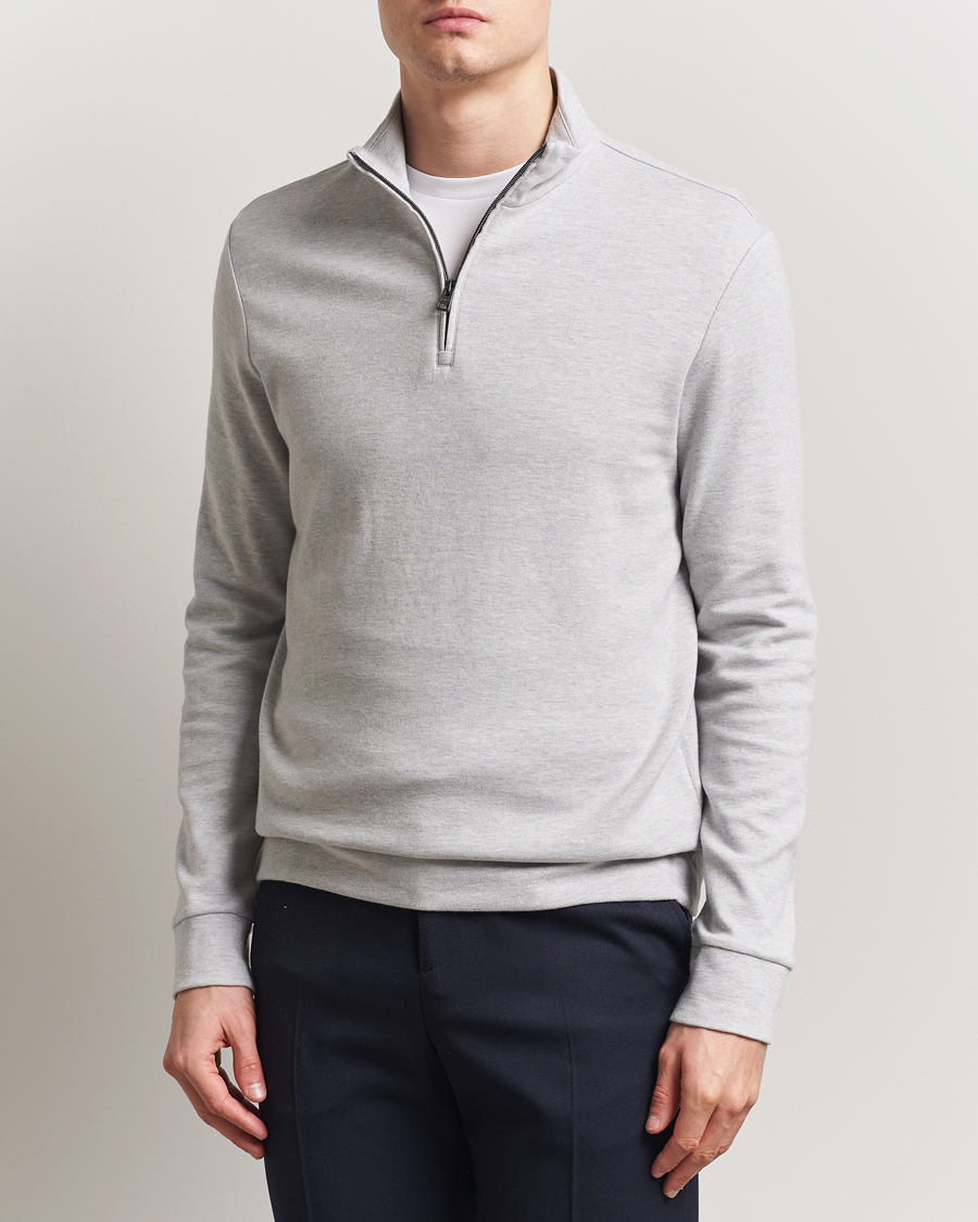 Herren | Pullover | Polo Ralph Lauren | Luxury Texture Half Zip Spring Heather