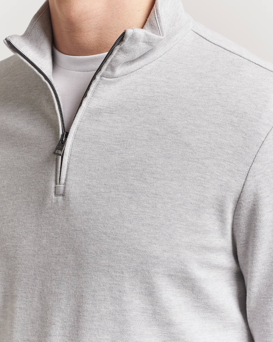 Herren | Pullover | Polo Ralph Lauren | Luxury Texture Half Zip Spring Heather